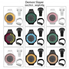 Demon Slayer anime Multifunction Waterproof Electronic Digital Watch