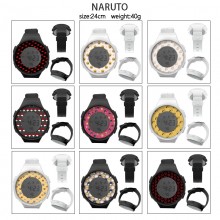 Naruto anime Multifunction Waterproof Electronic Digital Watch