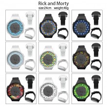 Rick and Morty anime Multifunction Waterproof Electronic Digital Watch