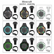 Minecraft game Multifunction Waterproof Electronic Digital Watch