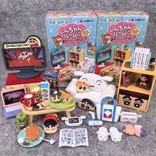 Re-Ment Crayon Shin-Chan Room Toy Action Figures