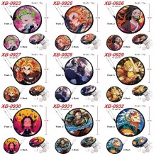 Demon Slayer anime pu zipper round wallet coin pur...
