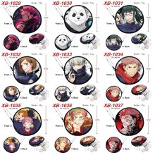 Jujutsu Kaisen anime pu zipper round wallet coin p...