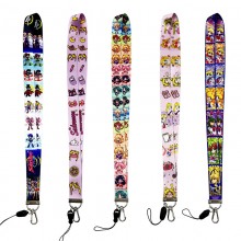 Sailor Moon anime ID cards holders cases lanyard key chain