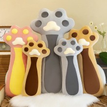 Cats paw long plush doll pillow