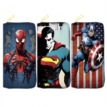 Super Hero Iron Spider Super Man Batman zipper lon...