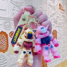 Gundam robot anime figure doll key chains