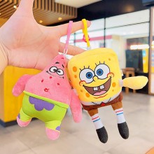 Spongebob anime plush doll key chains