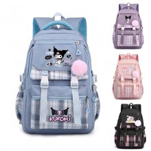 Sanrio Melody kitty Cinnamoroll Kuromi checkered b...