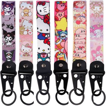 Sanrio Lanyard for Keys ID Card USB Badge Holder Wrist Straps