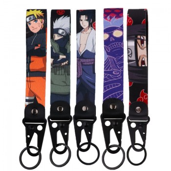 Naruto Lanyard for Keys ID Card USB Badge Holder Wrist Straps