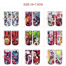 Hazbin Hotel anime coffee water bottle cup with st...