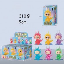 Labubu dinosaur anime figures set(6pcs a set)