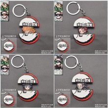 Demon Slayer anime stretchable alloy key chains