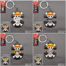 One Piece anime stretchable alloy key chains