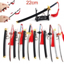 22cm Demon Slayer anime alloy with button flick ka...