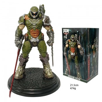 Doom Slayer Eternal Shooting Game Figure