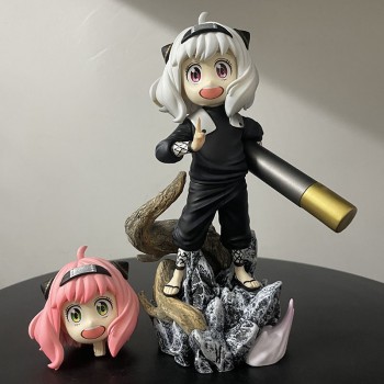 SPY x FAMILY Anya Forger cos Sarutobi Hiruze anime figure