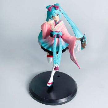 Hatsune Miku kimono anime figure(OPP bag)