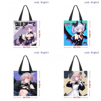 Call of the Night anime shopping bag handbag
