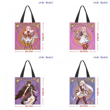 Redo of Healer anime shopping bag handbag
