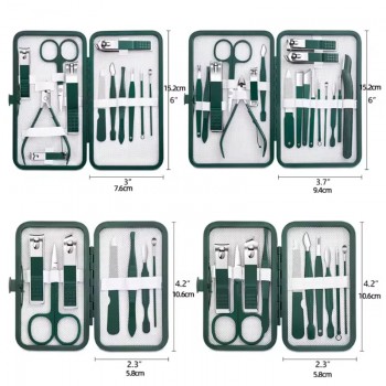 Stainless Steel Nail Clippers Set Grooming Tools Set