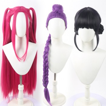 K-Pop Demon Hunters cosplay wigs