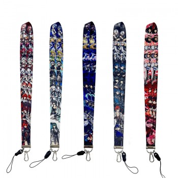 Wuthering Waves ID cards holders cases lanyard phone straps hang rope key chain