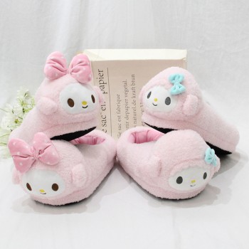 Sanrio My Melody anime plush slippers a pair 28cm