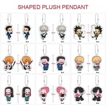 Hunter x Hunter anime custom shaped plush doll key chain