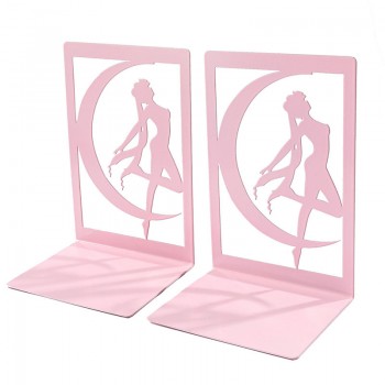 Sailor Moon anime metal bookends bookshelves bookcase shelf a pair