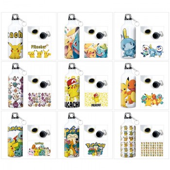 Pokemon anime aluminum alloy sports bottle kettle