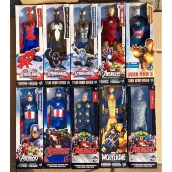 12inches Super Hero Iron Spider-man Hulk Captain Batman action figure