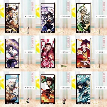 Demon Slayer anime metal bookmarks