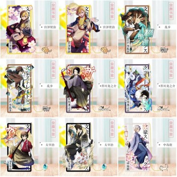 Bungo Stray Dogs anime metal bookmarks