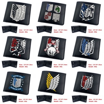 Attack on Titan anime wallet