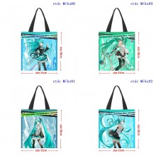 Hatsune Miku anime shopping bag handbag