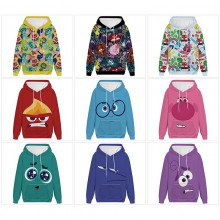 Inside Out long sleeve hoodie sweater cloth