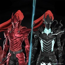 Solo Leveling The Bloodred Knight anime figure(OPP...