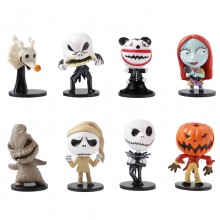 8pcs/set The Nightmare Before Christmas anime figu...