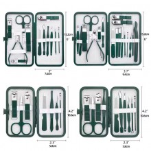 Stainless Steel Nail Clippers Set Grooming Tools S...