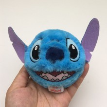 10cm Funny Stitch Plush Toy with Elastic Bounce Ba...