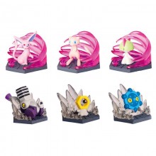 6pcs/set Pokemon Skill Scene Special Effects Series Gashapons Figures
