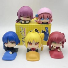 Bocchi The Rock sleeping anime figures set(5pcs a set)