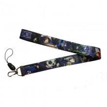 Blue Lock ID cards holders cases lanyard phone str...