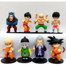 8pcs/set Dragon Ball anime figures(OPP bag)