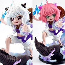 SPY x FAMILY Anya Forger cos Nika Luffy anime figu...