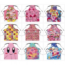 Kirby anime apron pinny