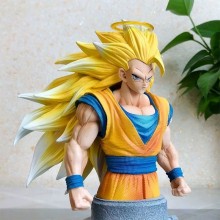 Dragon Ball Super Saiyan 3 Son Goku half bust anim...