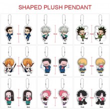 Hunter x Hunter anime custom shaped plush doll key...